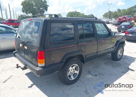 1998 Jeep Cherokee Classic/Sport из США, поврежденный, VIN 1J4FT68S9WL265415